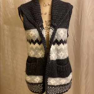 Madewell hand-knit Fair Isle Sweater Vest